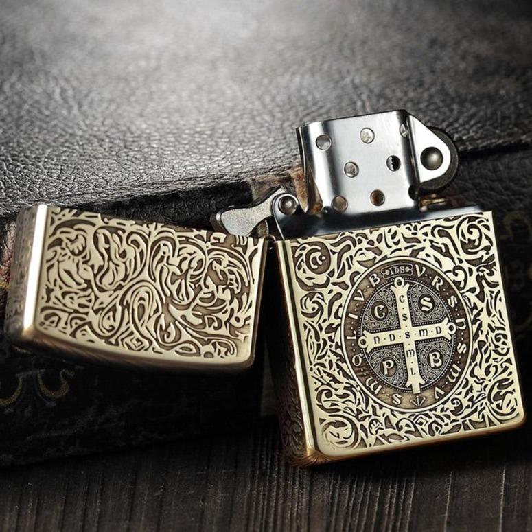 Constantine lighter, St. benedict lighter, John constantine lighter, Constantine lighter replica, constantine lighter for sale 